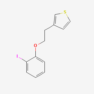 3-(2-(2-Iodophenoxy)ethyl)thiophene