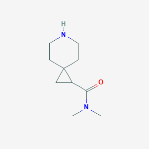 molecular formula C10H18N2O B7894170 N,N-Dimethyl-6-azaspiro[2.5]octane-1-carboxamide 