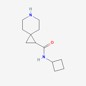 molecular formula C12H20N2O B7894177 N-Cyclobutyl-6-azaspiro[2.5]octane-1-carboxamide 
