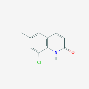 molecular formula C10H8ClNO B7894349 8-Chloro-6-methylquinolin-2(1H)-one 