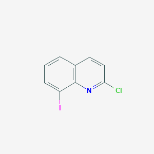 molecular formula C9H5ClIN B7894369 2-Chloro-8-iodoquinoline 