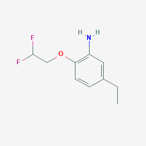 2-(2,2-Difluoroethoxy)-5-ethylaniline