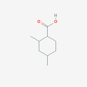 molecular formula C9H16O2 B7894623 2,4-Dimethylcyclohexane-1-carboxylic acid 