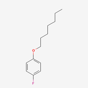 molecular formula C13H19FO B7894627 1-Fluoro-4-heptoxybenzene 