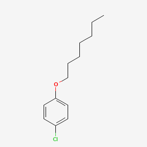 molecular formula C13H19ClO B7894630 1-Chloro-4-(heptyloxy)benzene 
