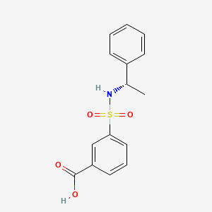(S)-3-(N-(1-phenylethyl)sulfamoyl)benzoic acid