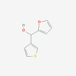 molecular formula C9H8O2S B7894913 2-Furyl-(3-thienyl)methanol CAS No. 136260-85-0