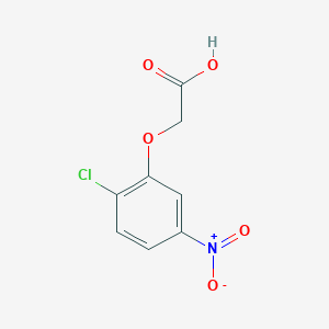 molecular formula C8H6ClNO5 B7894992 (2-Chloro-5-nitrophenoxy)acetic acid CAS No. 52427-06-2