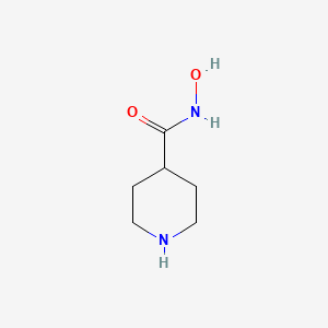 molecular formula C6H12N2O2 B7894999 N-hydroxypiperidine-4-carboxamide 