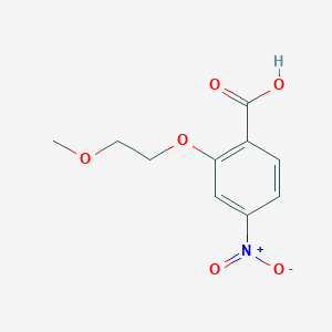 2-(2-Methoxyethoxy)-4-nitrobenzoic acid