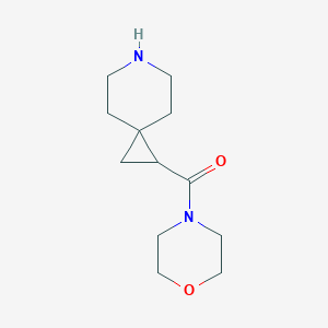 molecular formula C12H20N2O2 B7895050 Morpholino(6-azaspiro[2.5]octan-1-yl)methanone 