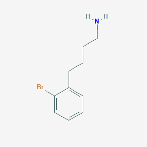 molecular formula C10H14BrN B7895163 2-Bromo-benzenebutanamine CAS No. 178809-33-1