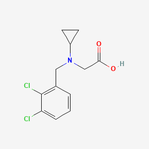 molecular formula C12H13Cl2NO2 B7895235 [Cyclopropyl-(2,3-dichloro-benzyl)-amino]-acetic acid 