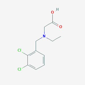 molecular formula C11H13Cl2NO2 B7895236 [(2,3-Dichloro-benzyl)-ethyl-amino]-acetic acid 