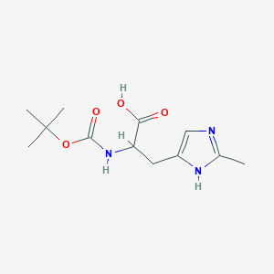 2-Boc-amino-3-(2-methyl-1H-imidazol-4-yl)-propionic acid