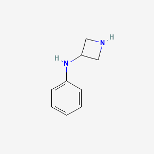 molecular formula C9H12N2 B7895518 N-phenylazetidin-3-amine 