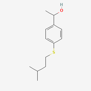 1-[4-(iso-Pentylthio)phenyl]ethanol