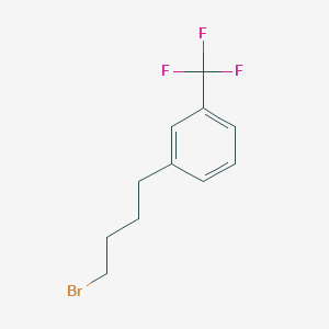 1-(4-Bromobutyl)-3-(trifluoromethyl)benzene