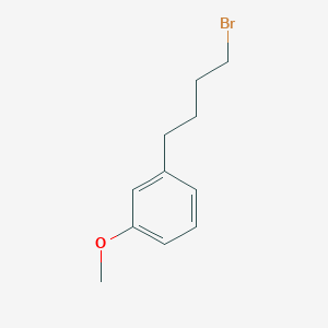 molecular formula C11H15BrO B7895790 1-(4-Bromobutyl)-3-methoxybenzene 