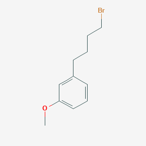 molecular formula C11H15BrO B7895790 1-(4-溴丁基)-3-甲氧基苯 