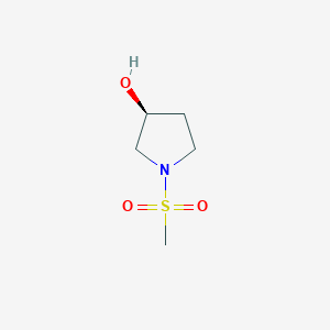 (3S)-1-methanesulfonylpyrrolidin-3-ol