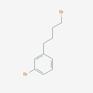 molecular formula C10H12Br2 B7896151 1-(4-Bromobutyl)-3-bromobenzene 