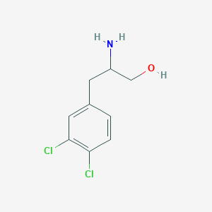 molecular formula C9H11Cl2NO B7896162 b-Amino-3,4-dichlorobenzenepropanol CAS No. 37844-09-0
