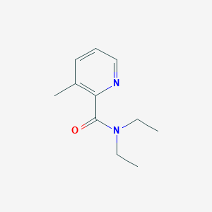 molecular formula C11H16N2O B7896279 N,N-diethyl-3-methylpyridine-2-carboxamide 