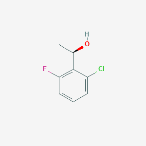 molecular formula C8H8ClFO B7896369 (R)-1-(2-Chloro-6-fluorophenyl)ethanol 