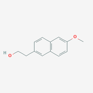molecular formula C13H14O2 B7896392 2-(6-Methoxynaphthalen-2-yl)ethanol CAS No. 32725-05-6