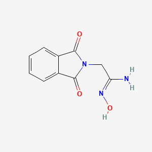 2-(1,3-Dioxoisoindolin-2-yl)-N'-hydroxyacetimidamide