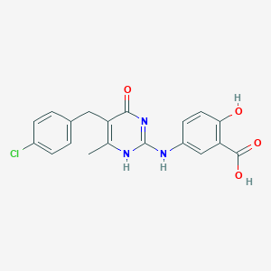 molecular formula C19H16ClN3O4 B7896621 CID 46706290 