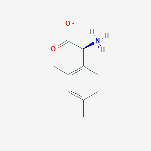 (2S)-2-azaniumyl-2-(2,4-dimethylphenyl)acetate