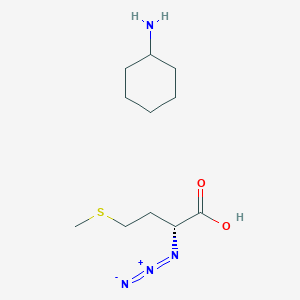 molecular formula C11H22N4O2S B7896839 D-azidomethionine CHA salt 