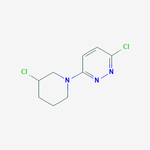 3-Chloro-6-(3-chloropiperidin-1-yl)pyridazine