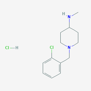 [1-(2-Chloro-benzyl)-piperidin-4-yl]-methyl-amine hydrochloride