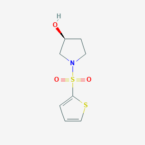 (S)-1-(Thiophene-2-sulfonyl)-pyrrolidin-3-ol