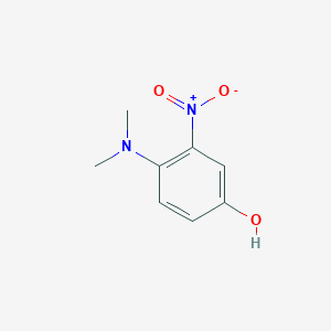 molecular formula C8H10N2O3 B7897241 4-(Dimethylamino)-3-nitrophenol 