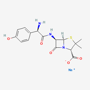 molecular formula C16H18N3NaO5S B7897282 CID 91616 