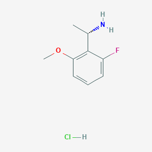 (S)-1-(2-fluoro-6-methoxyphenyl)ethanamine hydrochloride