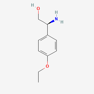 (2S)-2-Amino-2-(4-ethoxyphenyl)ethan-1-OL