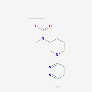 [1-(6-Chloro-pyridazin-3-yl)-piperidin-3-yl]-methyl-carbamic acid tert-butyl ester