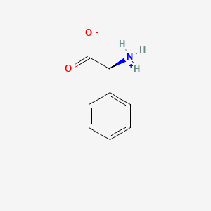 (2S)-2-azaniumyl-2-(4-methylphenyl)acetate