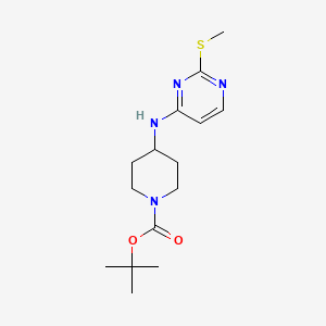 4-(2-Methylsulfanyl-pyrimidin-4-ylamino)-piperidine-1-carboxylic acid tert-butyl ester