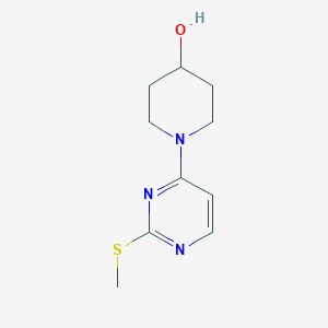 1-(2-Methylsulfanyl-pyrimidin-4-yl)-piperidin-4-ol
