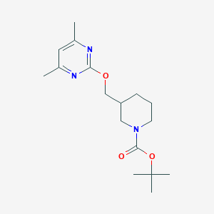 3-(4,6-Dimethyl-pyrimidin-2-yloxymethyl)-piperidine-1-carboxylic acid tert-butyl ester