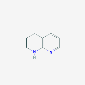 molecular formula C8H10N2 B078990 1,2,3,4-Tetrahydro-1,8-naphthyridine CAS No. 13623-87-5