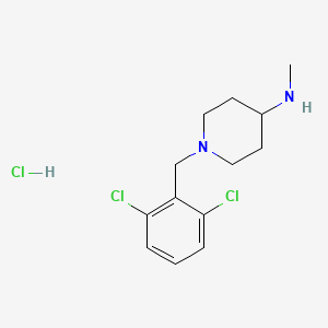 [1-(2,6-Dichloro-benzyl)-piperidin-4-yl]-methyl-amine hydrochloride