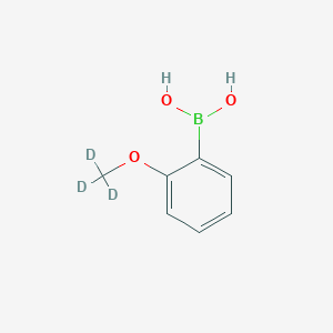 molecular formula C7H9BO3 B7899347 2-(Methoxy-d3)phenylboronic acid 