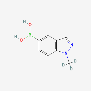 N-(Methyl-d3)-indazole-5-boronic acid